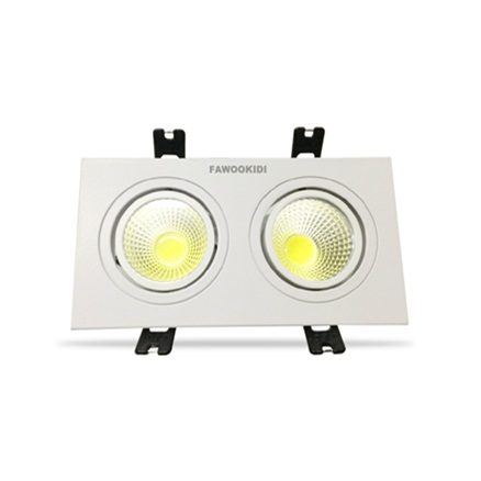 Đèn LED Spotlight đôi 2*5DIM FK-SLD04 Fawookidi