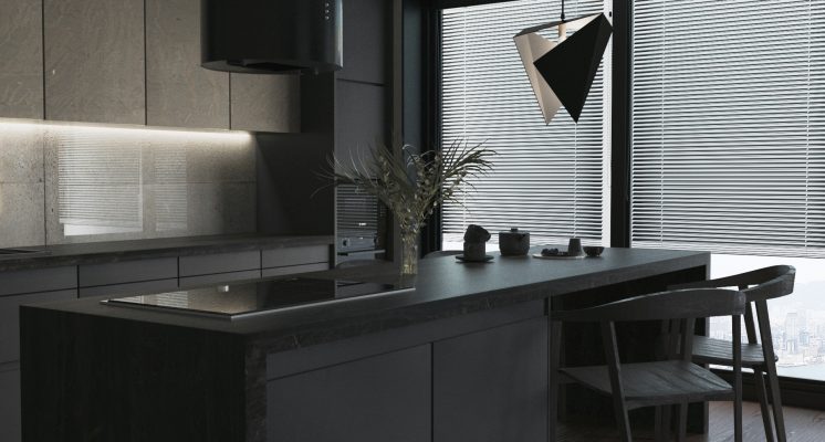 Ứng dụng sử dụng đèn LED dây đơn FK-LDD-T052 cho không gian nhà bếp