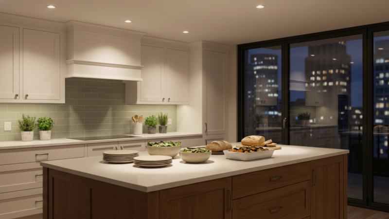 Ứng dụng đèn rọi âm trần chiếu điểm FK-P-310