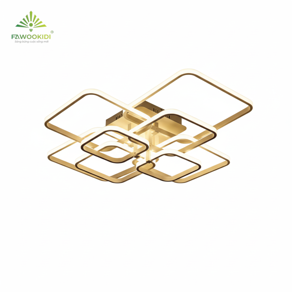 Đèn ốp trần OTV1043-3 hình vuông