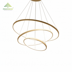 Đèn thả 3 vòng tròn golden DT5107 72W