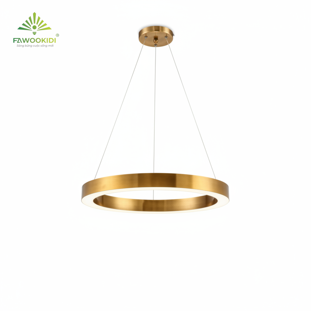 Đèn thả trần vòng Golden DT5116-2-48W fawookidi