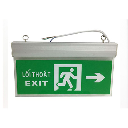 Đèn Exit thoát hiểm một mặt FK-EX05-1S