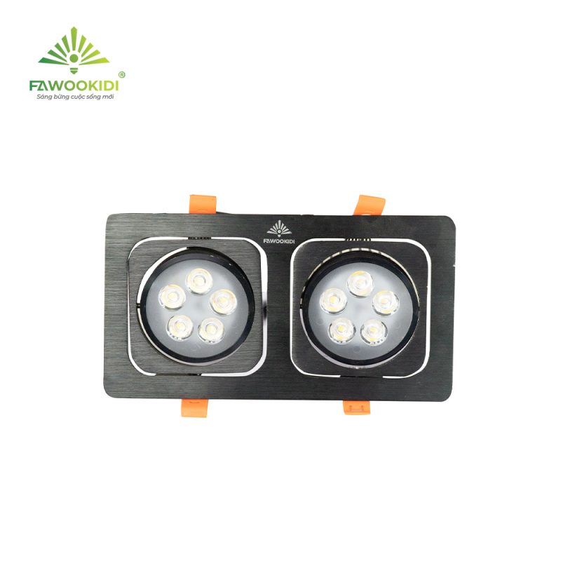 Đèn LED Spotlight đôi FK-SLD06B Fawookidi chính hãng