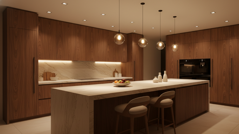 Ứng dụng Đèn rọi âm trần chiếu điểm FK-SP103V-9W