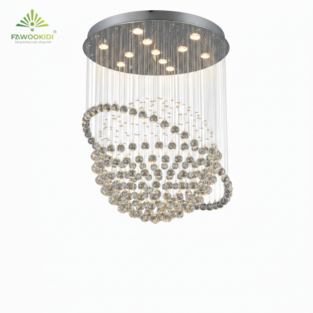 Đèn thả trần pha lê Globe PL-GL120018-105W