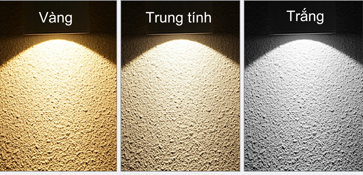 Thanh ray âm đèn LED tích hợp sẵn nguồn sáng nhiều màu