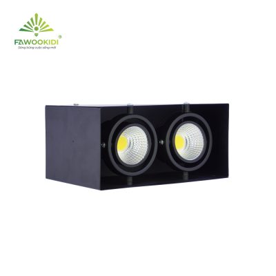 Đèn LED downlight hộp đôi FK-DHD07-2*7W Fawookidi chính hãng