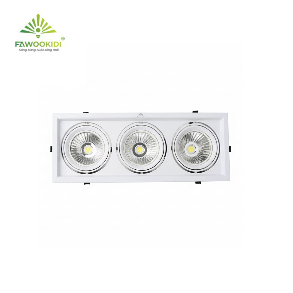 Den-Spotlight-3- bong-FK-SLB025-T Đèn LED Spotlight 3 bóng FK-SLB025-T chính hãng