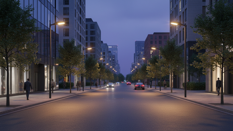 Ứng dụng đèn trụ sân vườn FK-TRU013 