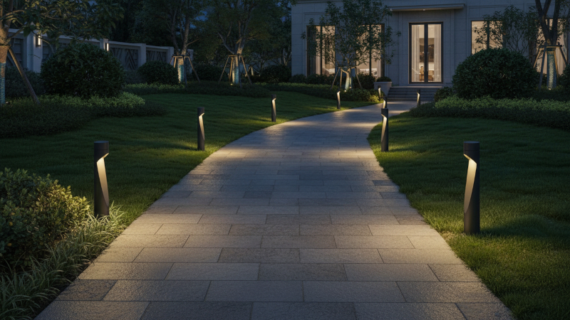 Ứng dụng đèn trụ sân vườn FK-DN37 