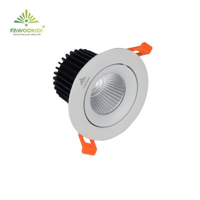 Đèn rọi âm trần chiếu điểm FK-SP102 góc nghiêng