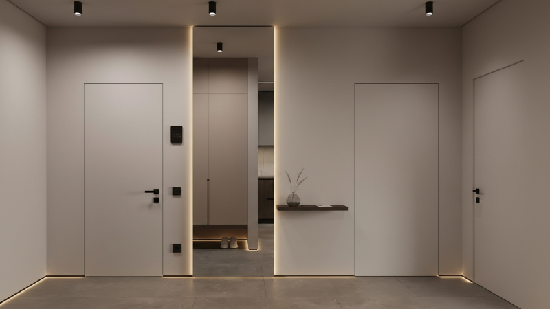 Ứng dụng đèn downlight gắn nổi FK-DOR08F 12W